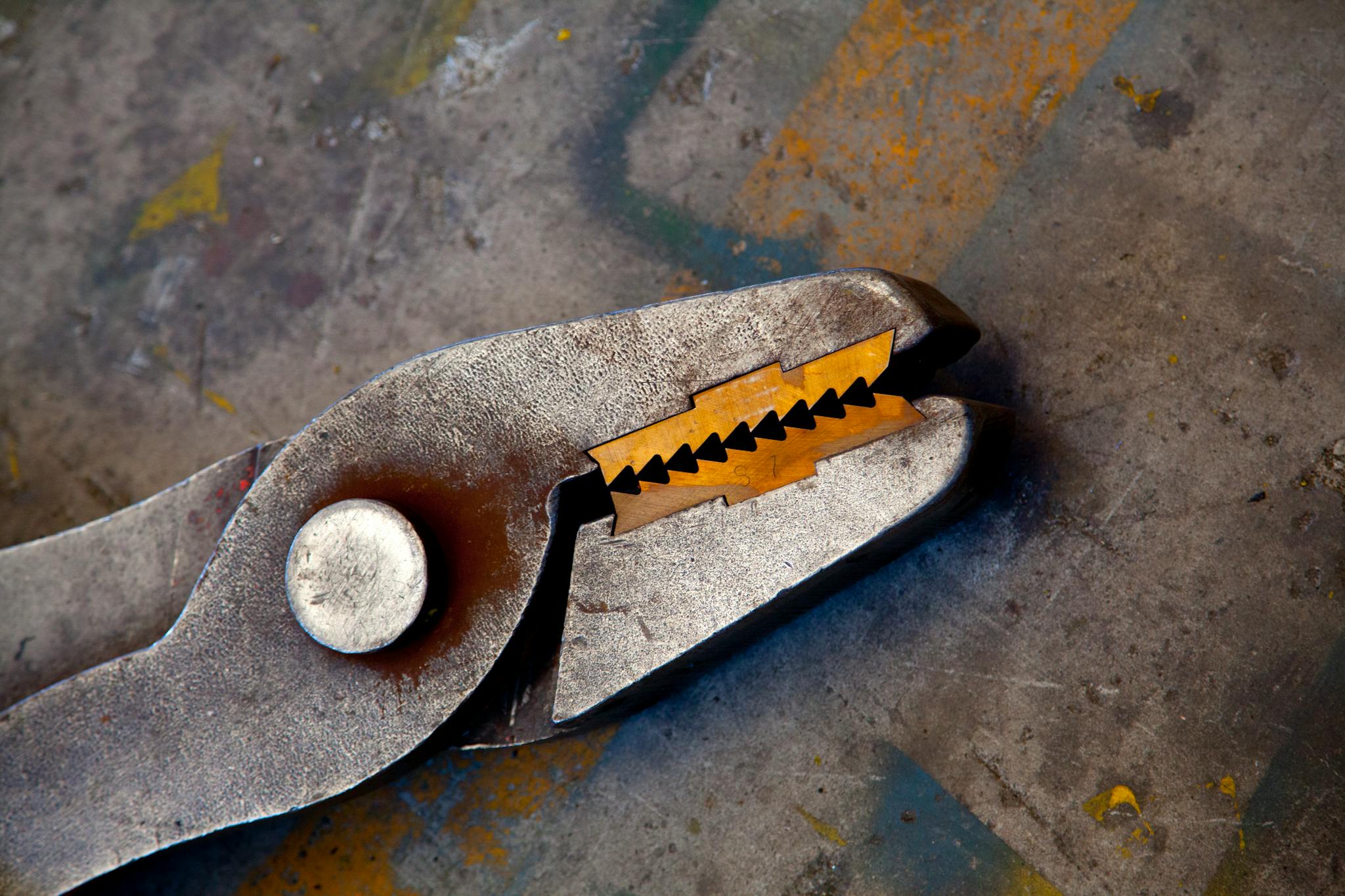 Home Detailed Image Of Industrial Pliers On A